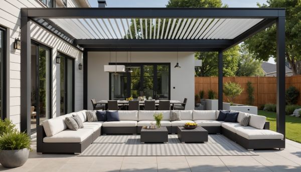Comprendre les avantages d'une pergola bioclimatique innovante
