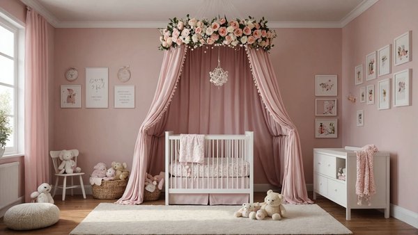 Ciel de lit pour bébé fille : comment bien choisir et décorer