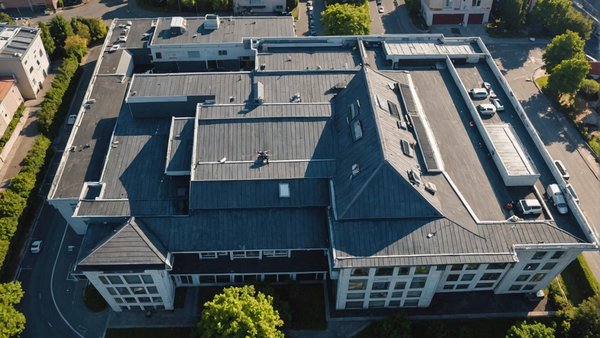 Démoussage toiture et nettoyage façade : la solution par drone