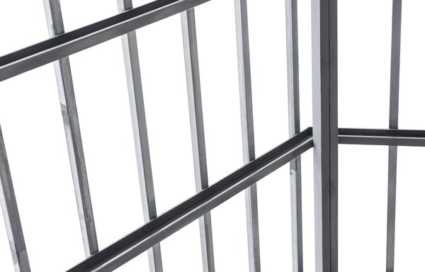 Saut de loup en caillebotis : sécurité sur 3 mètres de plateforme