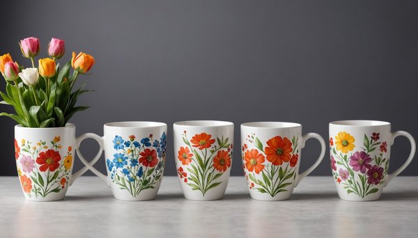 Découvrez l'art du mug fleuri : alliez beauté et praticité