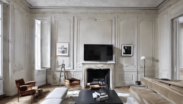 Relooking d'un appartement haussmannien : allier classique et modernité
